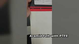 160gsm アラミドフェルトを PTFE でラミネート