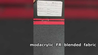 モダクリル難燃混紡生地