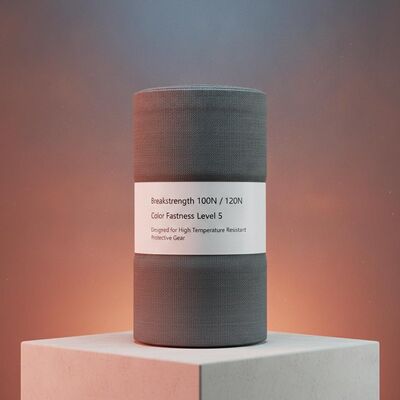 断裂強度 1000N 1200N メタアラミド繊維 色強度 5 レベル 高温耐性保護用具用に設計