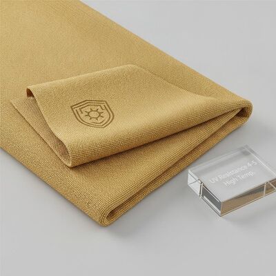 安全装備や高温耐性衣類向けに設計された耐紫外線性 4 ～ 5 レベルを提供するメタ アラミド生地