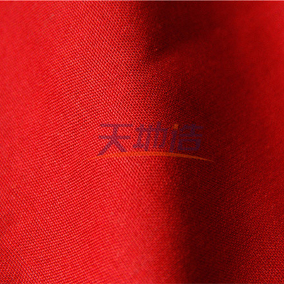赤いメタAramidの生地93%のメタAramid 5%パラグラフAramid 2%帯電防止150gsm