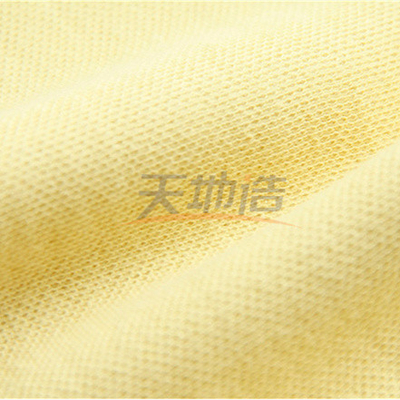 320gsm 50%Para Aramid 50%metaのaramidによって編まれた生地は抵抗の手袋を切った